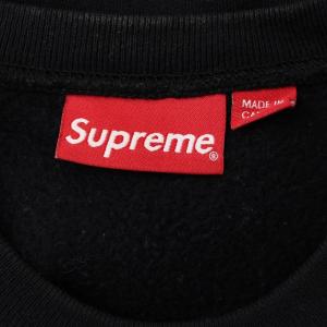 Supreme 16SS PANELLED CREWNECK トレーナー S 黒