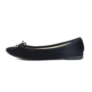 Repetto CENDRILLON ベロアリボンパンプス ブラック