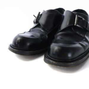 PRADA レザー ローファー  26.5cm 黒