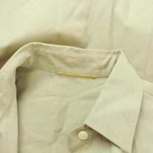 Deuxieme Classe 20SS washerシャツ ブラウス 長袖 ベージュ