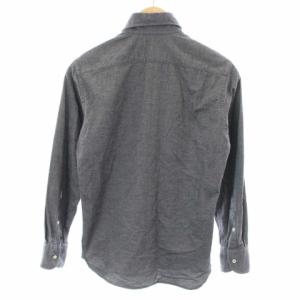GUY ROVER 長袖刺繍カッタウェイシャツ XS グレー