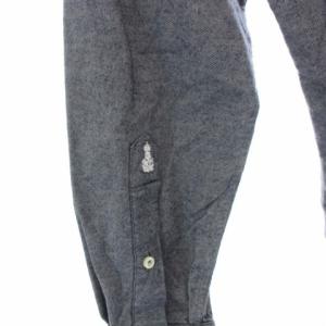 GUY ROVER 長袖刺繍カッタウェイシャツ XS グレー