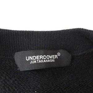 UNDERCOVER 20AW FALLEN MAN トレーナー 裏パイル S 黒