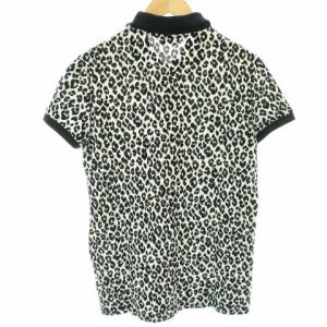 SAINT LAURENT PARIS エディ期 レオパードポロシャツ ブラック