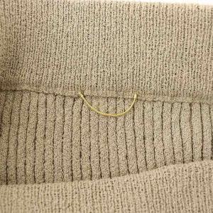 L'Appartement 20SS Boucle タイトスカート ニット ロング丈 34 XS ベージュ