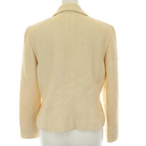 CHANEL 00T 2000年製 テーラードジャケット アイボリー