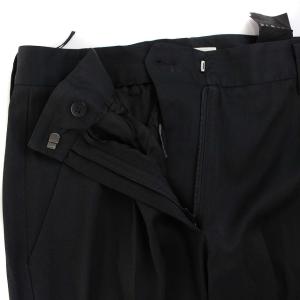 PRADA パンツ スラックス テーパード L ブラック