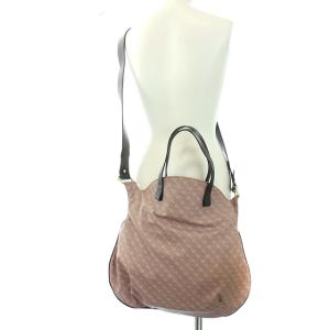 GHERARDINI 総柄ショルダーバッグ ピンク