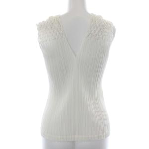 PLEATS PLEASE ISSEY MIYAKE セットアップ カットソー プリーツスカート 3 ホワイト