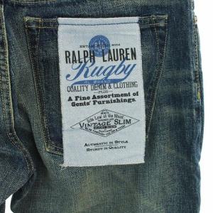 RUGBY RALPH LAUREN デニムパンツ 34×34 インディゴブルー