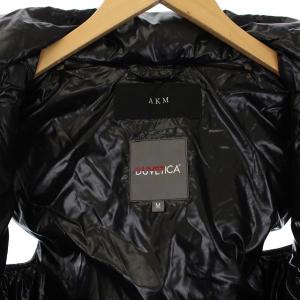 DUVETICA AKM キルティング ダウンベスト ナイロン フード M ブラック