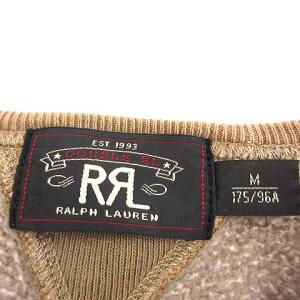 RRL TRAINING ACADEMY USED加工 スウェット トレーナー M カーキ