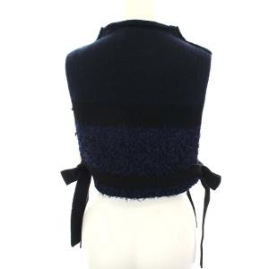 TAN 20AW セットアップ ニット F 黒紺