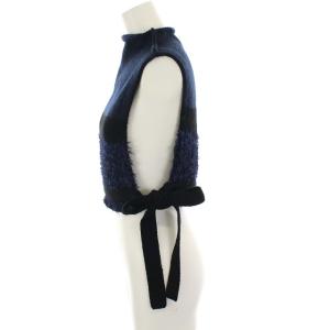 TAN 20AW セットアップ ニット F 黒紺