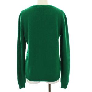 GUCCI セーター ニット ウール カシミヤ クルーネック グリーン