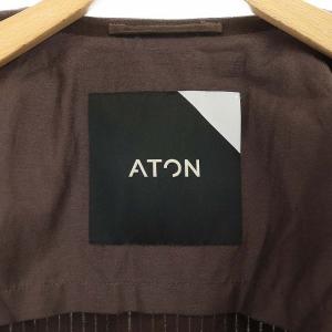 ATON 19AW Tuxedo collar jacket コーデュロイ 2 ブラウン