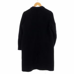 UNDERCOVER 14AW ウールチェスターコート ダメージ加工 1 S 黒 紺 