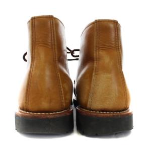 Russell Moccasin レザーショートブーツ ブラウン