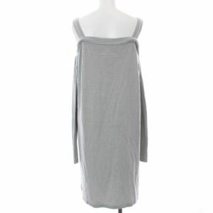 MM6 Maison Margiela メゾンマルジェラ ひざ丈チュニックワンピース M グレー