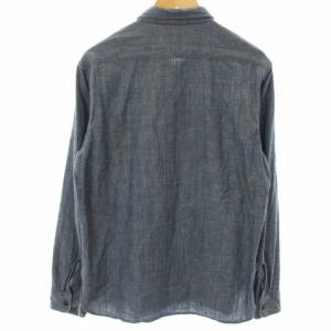 RRL シャンブレーシャツ デニムシャツ 長袖 コットン M ブルー