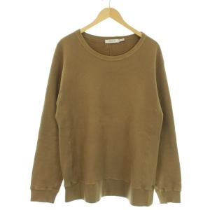 16AW DWELLER CREW PULLOVER COTTON SWEAT 1 キャメル