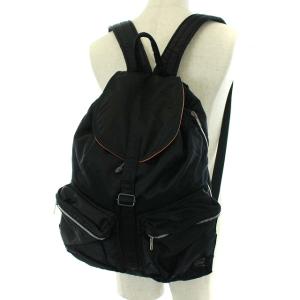 PORTER RUCK SACK タンカー リュックサック ブラック オレンジ