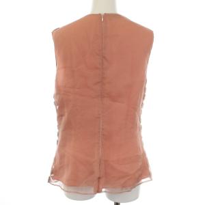 FENDI カットソー ミンクファー シルク 40 ピンク