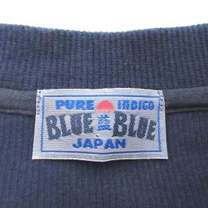 BLUE BLUE JAPAN プルオーバーキルティングトレーナー 3 インディゴ 