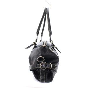 PRADA ハンドバッグ レザー ブラック