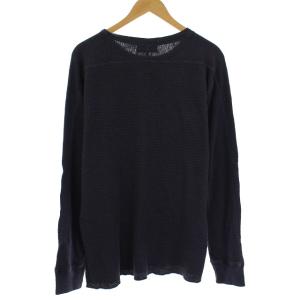 RRL Tシャツ カットソー サーマル ワッフル XL ブルー