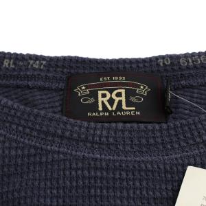 RRL Tシャツ カットソー サーマル ワッフル XL ブルー