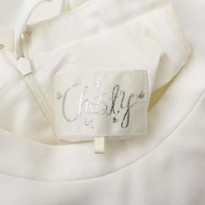 Chesty 20年 サイドリボンノースリーブワンピース 1 ホワイト