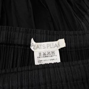 PLEATS PLEASE ISSEY MIYAKE イッセイミヤケ スカート ランダムプリーツ 5 ブラック