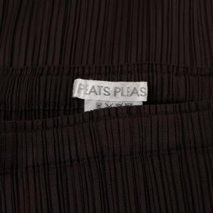 PLEATS PLEASE ISSEY MIYAKE イッセイミヤケ ロングプリーツスカート 5 ブラウン
