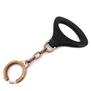 M63832 ポルトクレ エピZ キーリング キーホルダー チャーム ノクタンブルモチーフ  黒 ブラック