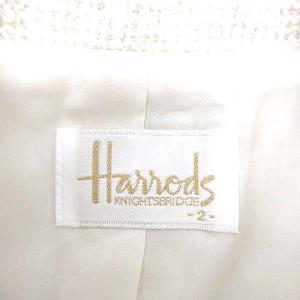 Harrods ツイードスーツセットアップ 2 アイボリー