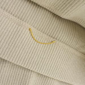 Deuxieme Classe 20SS ひざ丈ニットタイトスカート アイボリー