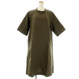 20SS クルーネックプルオーバーワンピース 1 カーキ