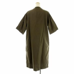 MHL. 20SS クルーネックプルオーバーワンピース 1 カーキ