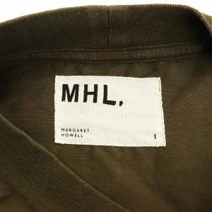 MHL. 20SS クルーネックプルオーバーワンピース 1 カーキ