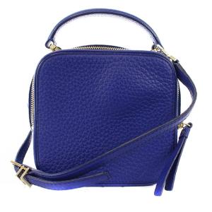kate spade new york レザーハンドバッグブルー