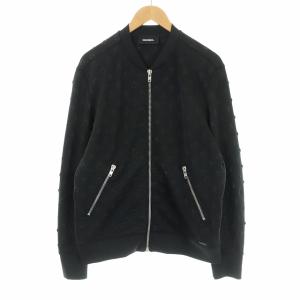 ジップアップトラックジャケット M ブラック