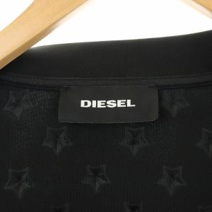 DIESEL ジップアップトラックジャケット M ブラック