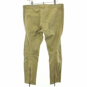 DSQUARED2 17SS クロップドパンツ デニムパンツ ジップ 50 ベージュ
