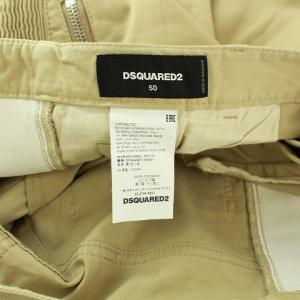 DSQUARED2 17SS クロップドパンツ デニムパンツ ジップ 50 ベージュ