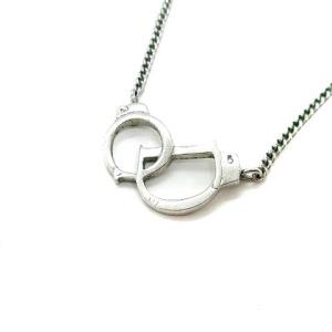 ネックレス CDロゴ シルバー