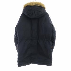 RRL HOLIDAY ICON ダウンコート アウター フード ファー L ネイビー