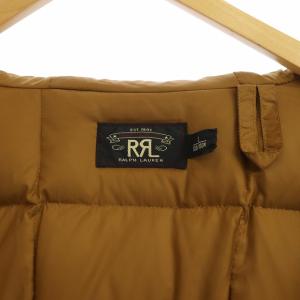 RRL HOLIDAY ICON ダウンコート アウター フード ファー L ネイビー