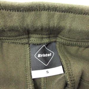 F.C.Real Bristol 20SS スウェットパンツ FLAT HEM SWEAT TRAINING PANTS スリム S カーキ
