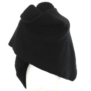 Acne Studios 変形 ストール マフラー ウール ブラック